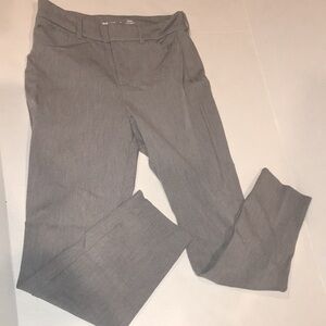 Old Navy High Rise Pixie Trousers | Gray Slacks | Size 4